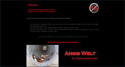 Desktop Screenshot of angis-escort.com